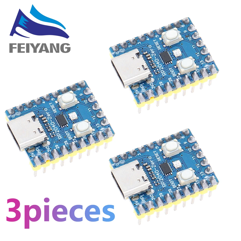 3 Pieces Rp2040-Zer…