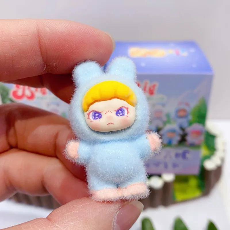 New Cartoon Plush Big Cousin Cry Baby Blind Box High Beauty Kawaii Creative Cute Mini Doll Desktop Ornament Surprise Box Gift