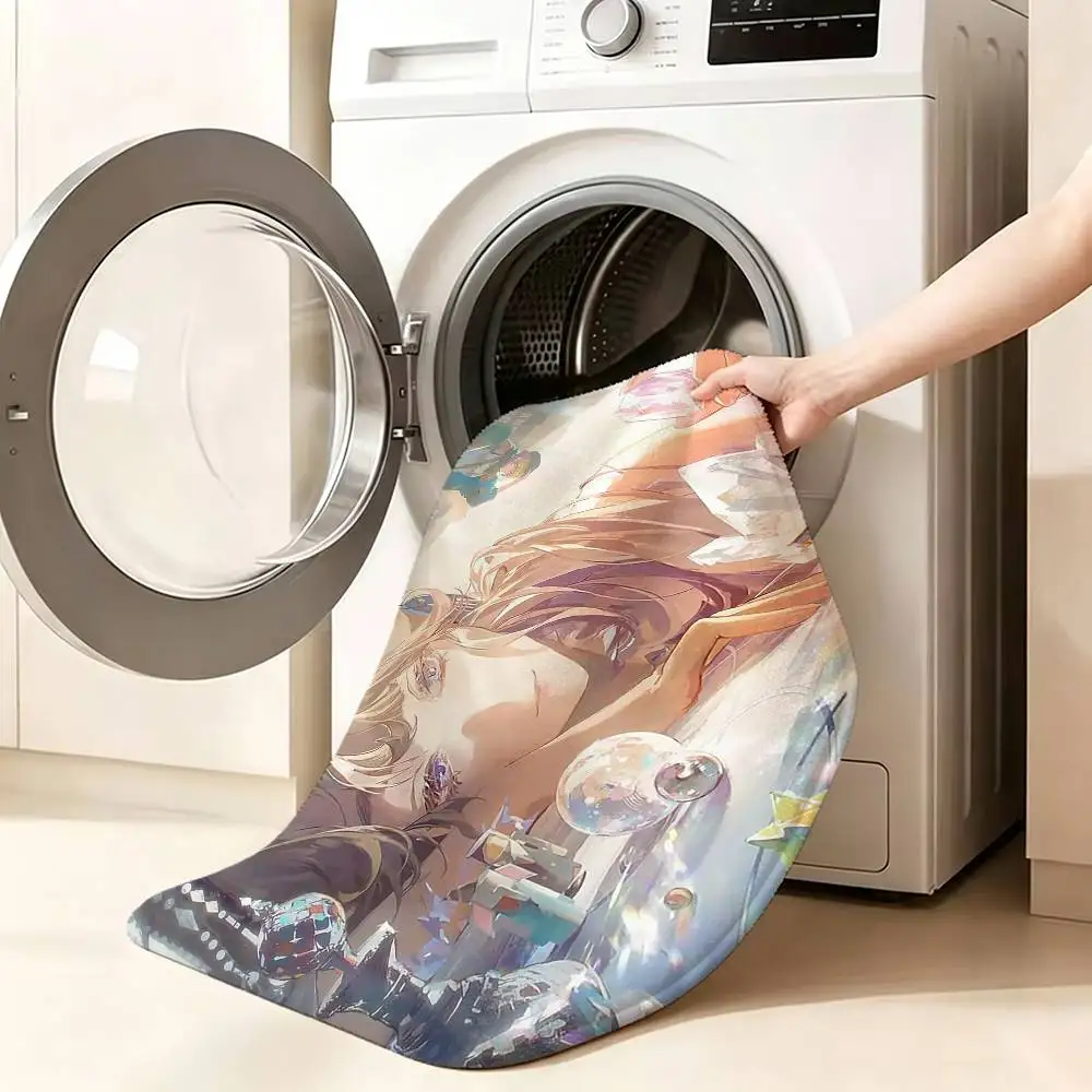 R-Reverse 1999 Anime Game Floor Mat Soft Non Slip for Entry Door Bathroom Indoor Home Decorative Carpet
