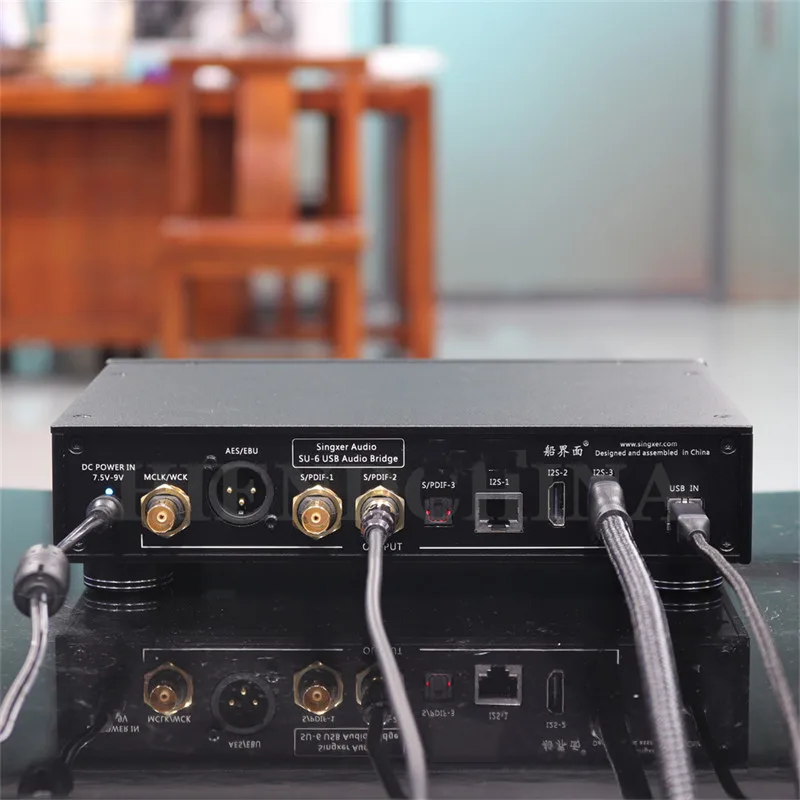 S-18 Singxer SU-6 DDC USB Цифровой аудиоинтерфейс XMOS XU2008 CPLD Интерфейс фемтосекундных часов