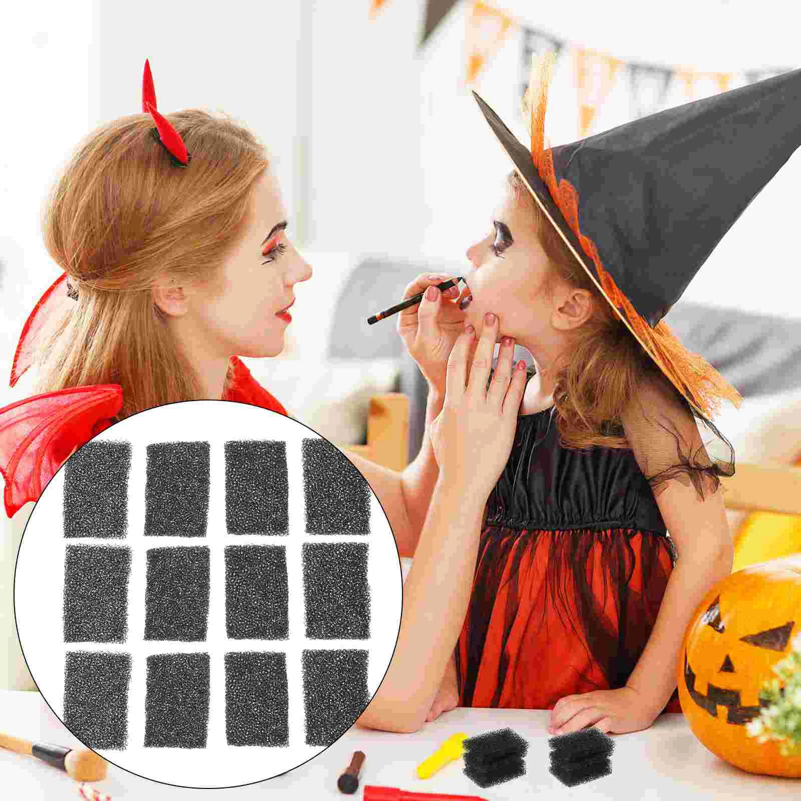 Halloween Makeup Tool Body Makeup Sponge Make Up Kits Color Remove Sponge Special Stipple Sponge