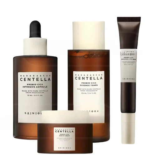 SKIN1004 Centella Assai Tónico probiótico Esencia facial Crema para ojos Crema facial