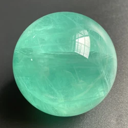 Natural Stone Fluorite Crystal Ball Colorful Rock Polished Quartz Sphere Decoration Gift Reiki Healing