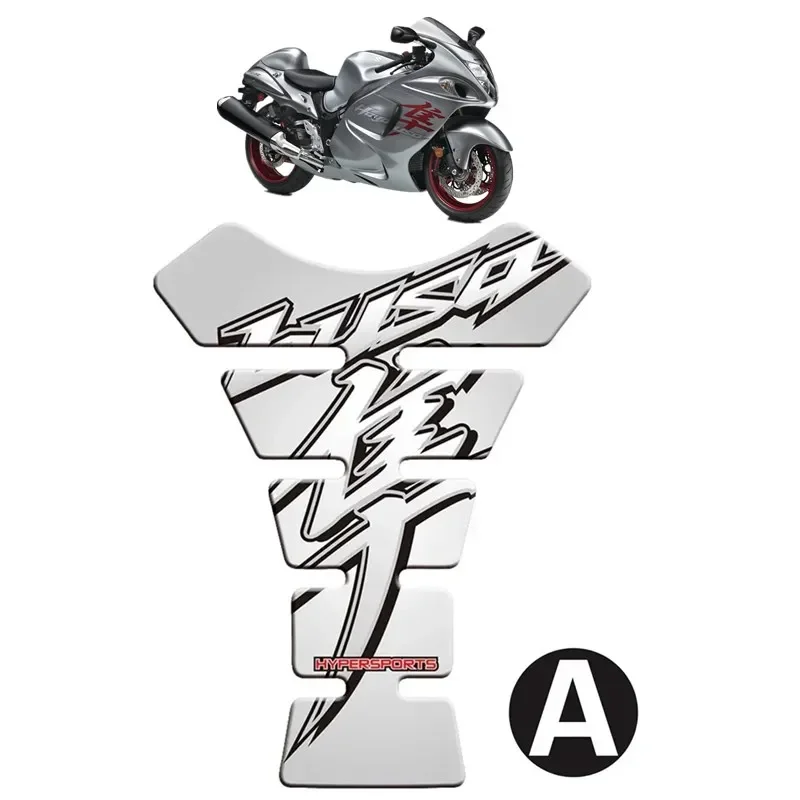 MOTO For Suzuki Hayabusa GSX1300R GSXR1300 Motorcycle Tank Pad Protector 3D Gel Sticker Decal - A