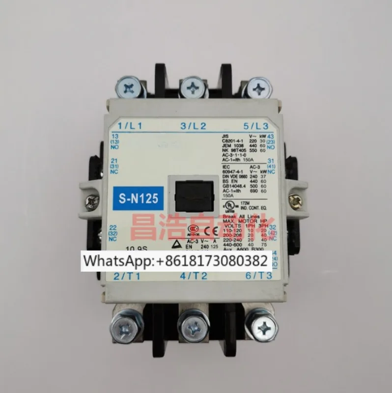 Original AC contactor S-N125 N150 N180 N220 N300 N400 N600 N800