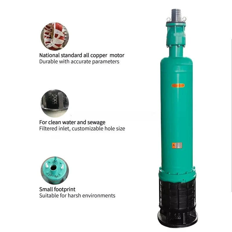 Pump Manufacturer 10 Above Power Agriculture High Pressure Submersible Sand Mud Suction Dredge Water Pumps with Motor