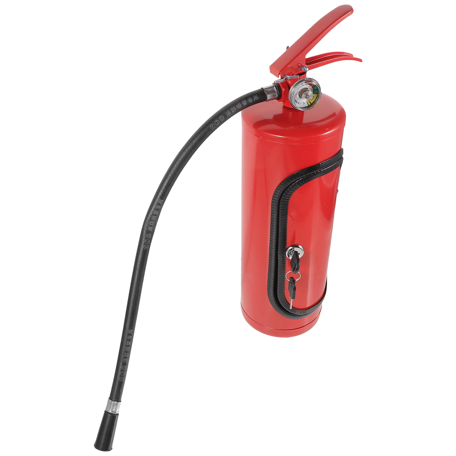 

1pcs Fire Extinguisher Tank Large Metal Drinks Cabinet Boys Gift Liquor Storage Box Whiskey Packing Container Portable
