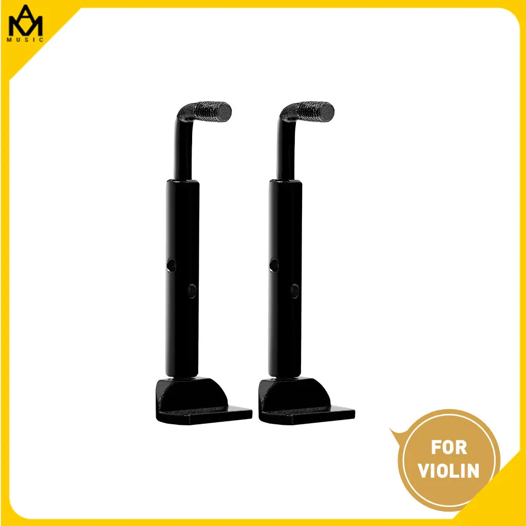 

2PCS Hill Style Clamps Violin Chinrest Screws 4/4 3/4 Chin Rest Clamps Fiddle Parts Accessories Violino Repair Tools