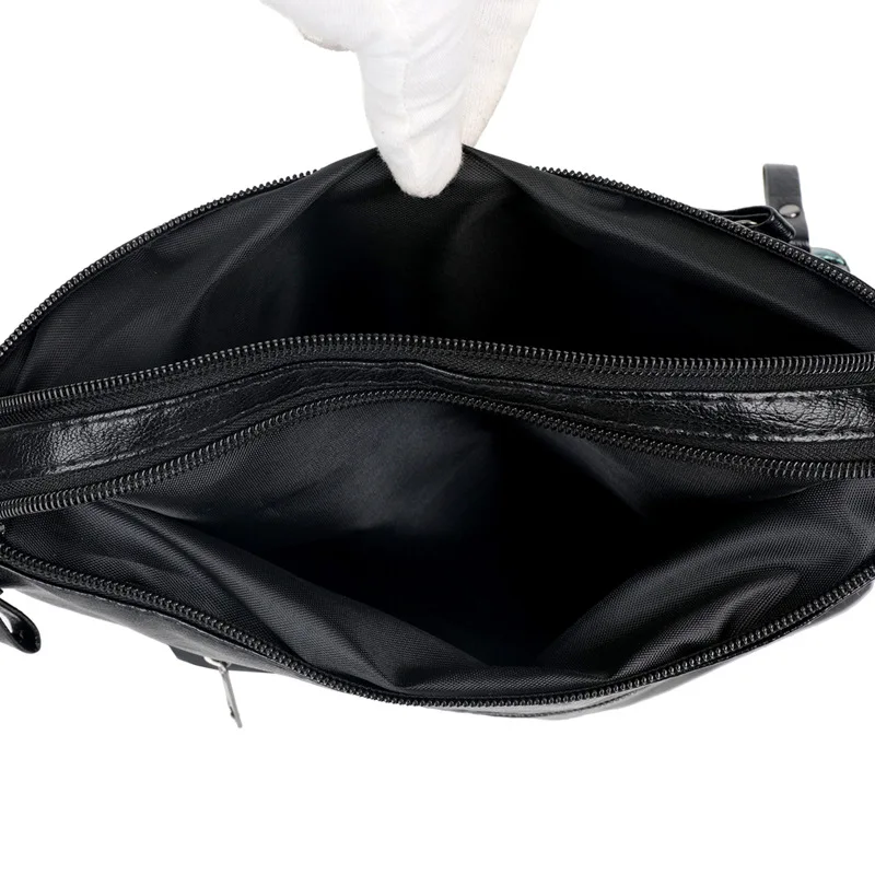 Шикарная сумка через плечо из искусственной кожи с цветочным узором и многослойной сумкой на молнии для женщин, рабочих путешествий, вечеринок, ежедневного использования