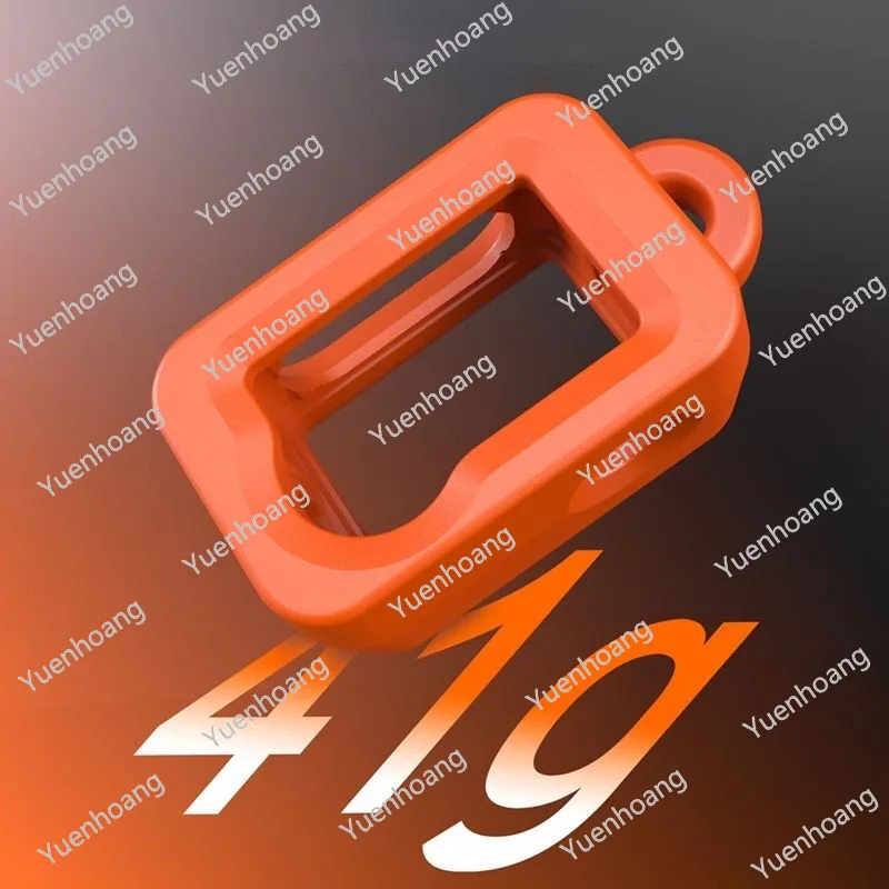 1PCS For DJI Action 6 5Pro/4/3 Camera Floating Case Anti-Sink Buoyancy Frame Cover with Adapter Mount Opening/Lanyard Hole