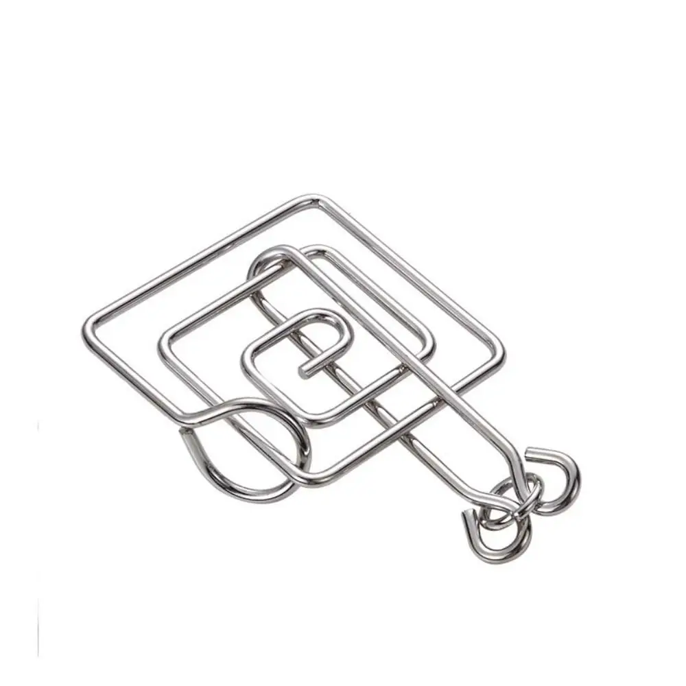 

Brainteasers Games 3d Puzzle Wire Children And Adults Brain Teaser Puzzles 3D Metal Puzzle Interactive Games Developmental Toys