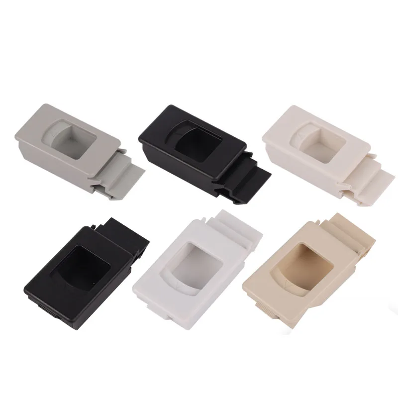 DK725-3B Cabinet Side Door Latch MS735 Press Spring Hidden Pull Handle ABS Nylon PP Plastic Adjustable Door Snap