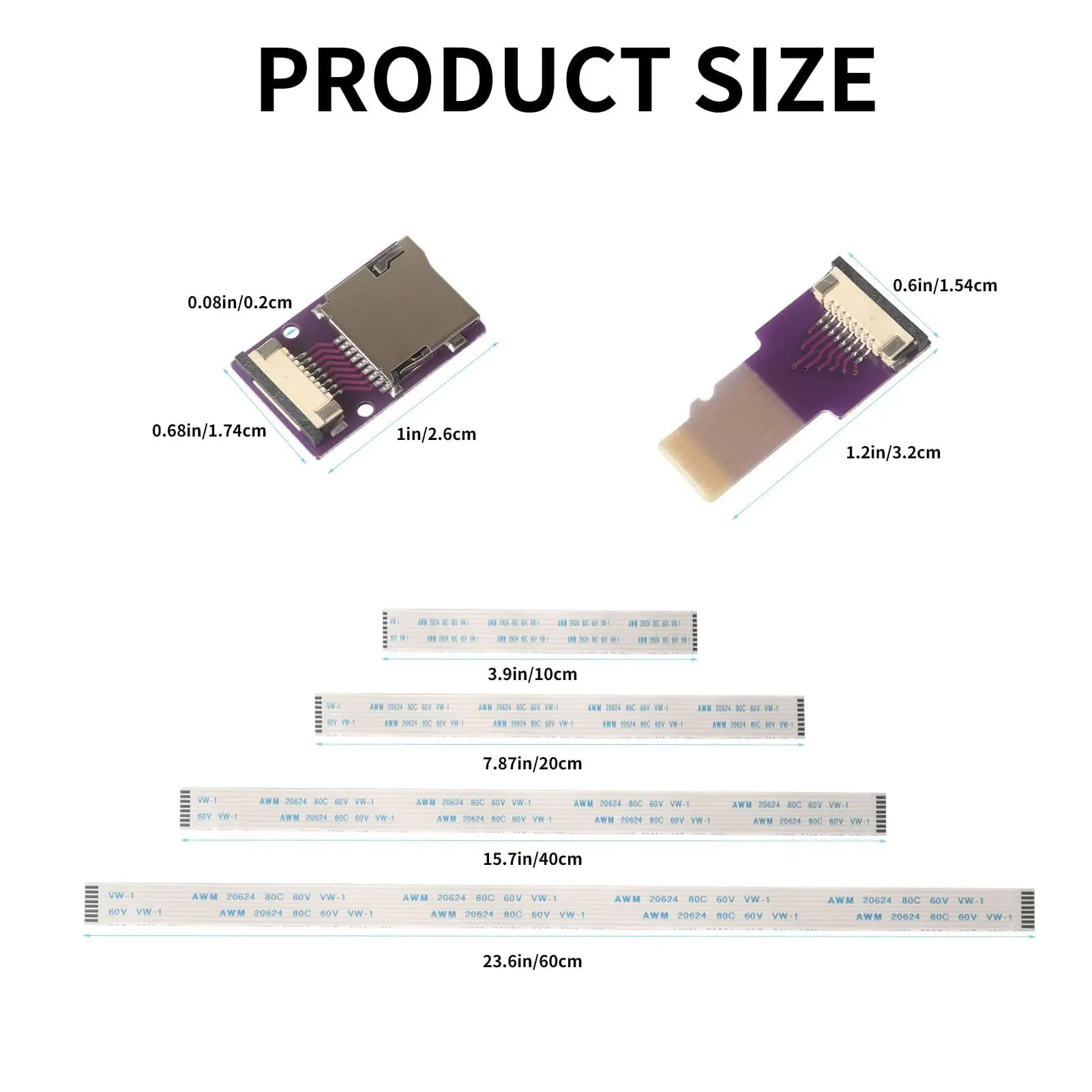 For TF SD Card Female To TF Micro SD Male SD To SD TF To TF Flexible Card Gps Extension Cable Extender Reader Drop Ship