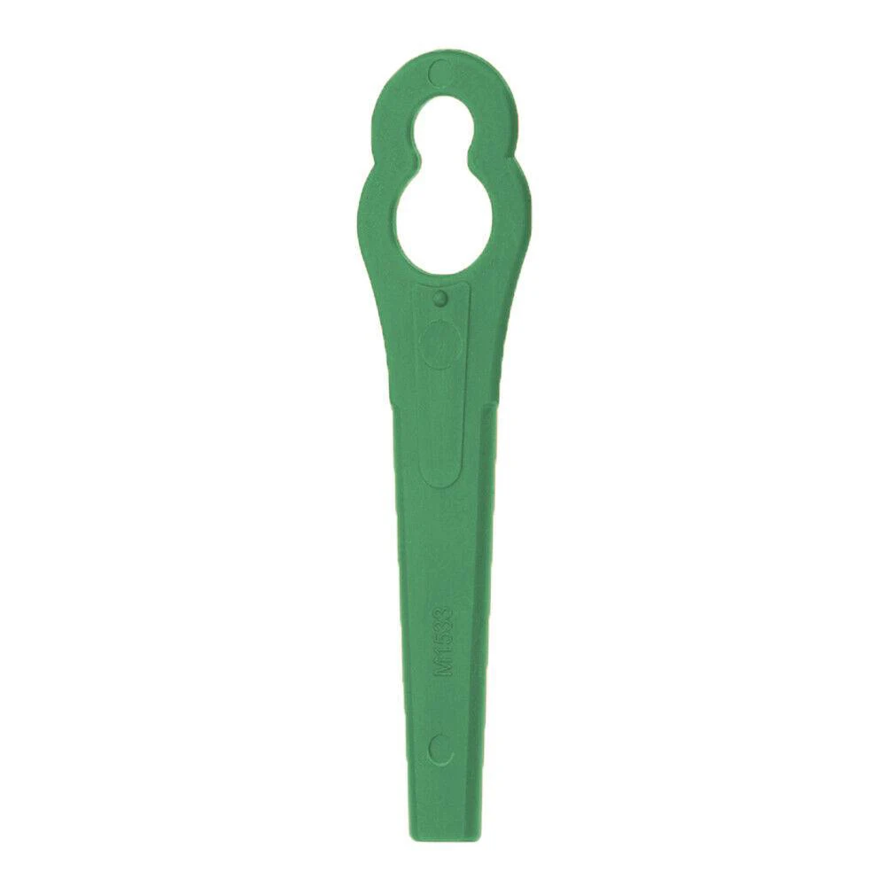 50/100pcs Plastic Blades Green 83mm Length No Oxidation/discoloration For Florabest FRTA20 A1 Cordless Grass Trimmer Garden Tool