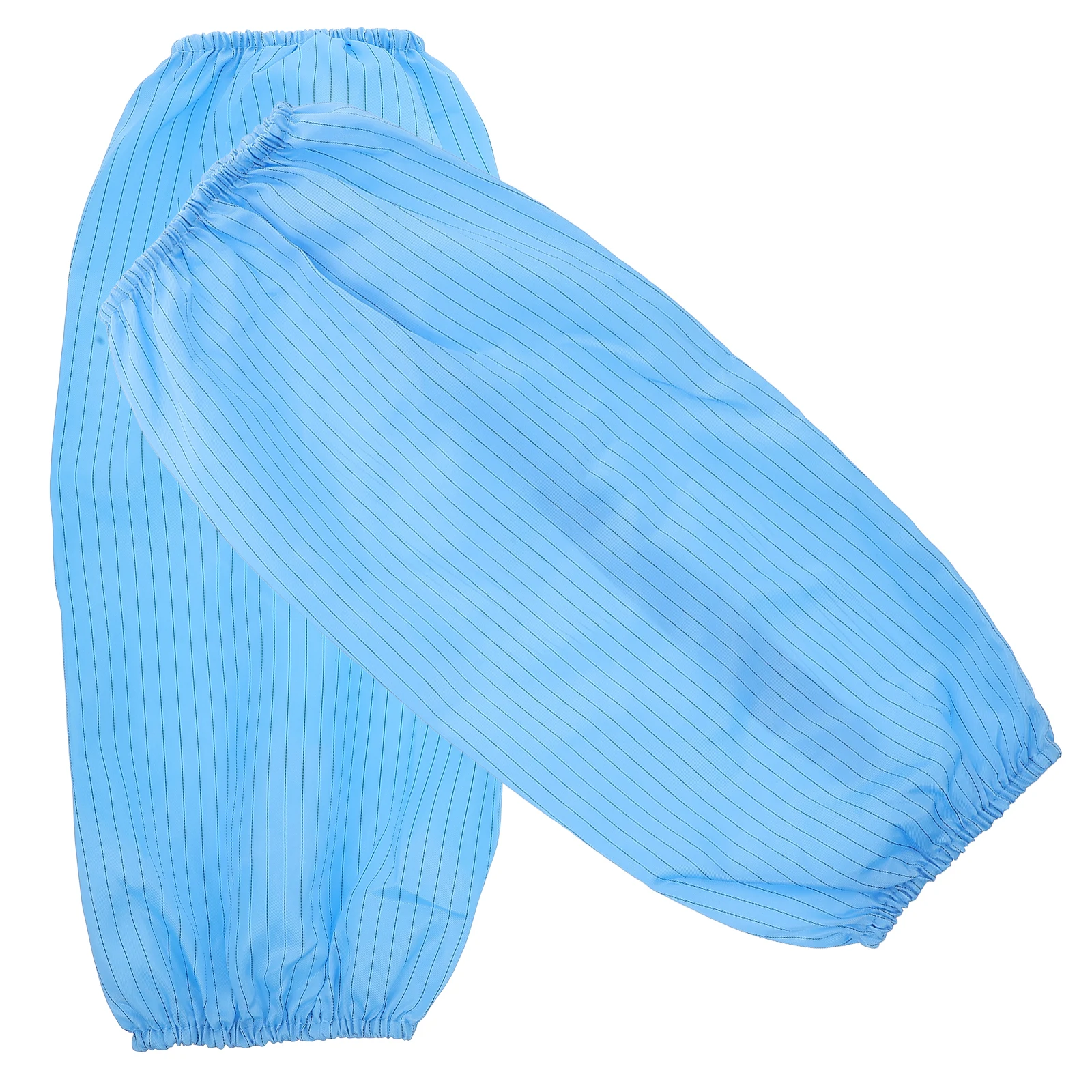 

2pcs Anti Static Arm Sleeves Clean Room Dust Resistant Protective Oversleeves Polyester Blue Plastic Armcovers Labor