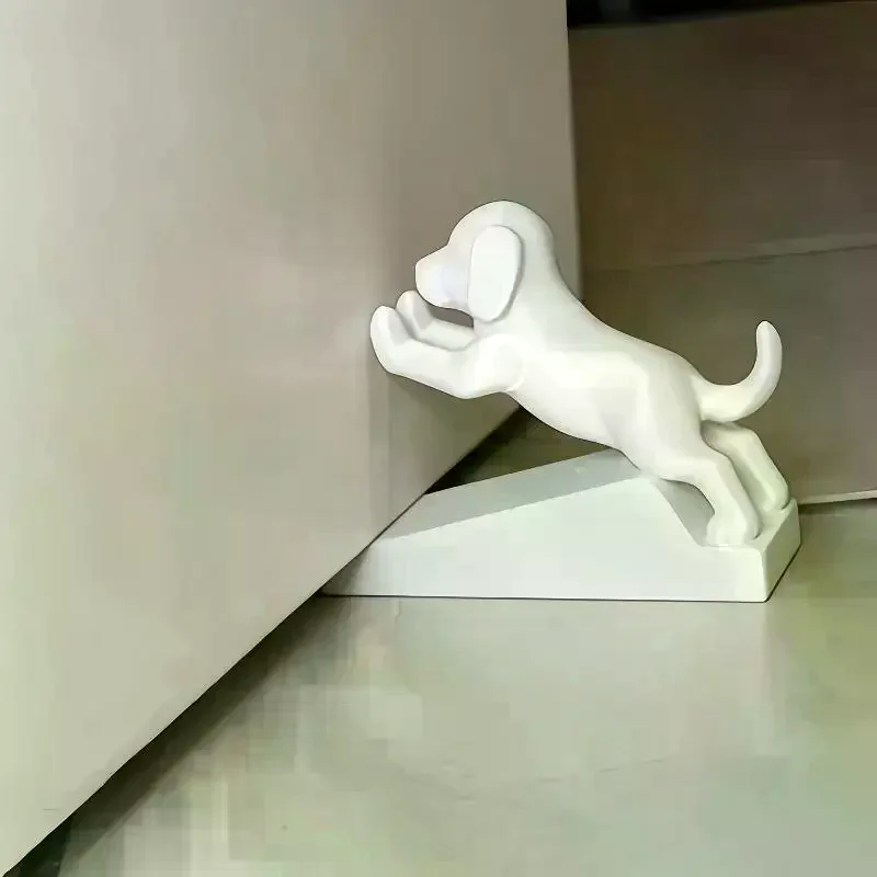 /TPz/Thick Anti-collision Silent Anti-slip Door Wedge Cute Dog Door Stopper Housewarming Decor Gift 1Pcs