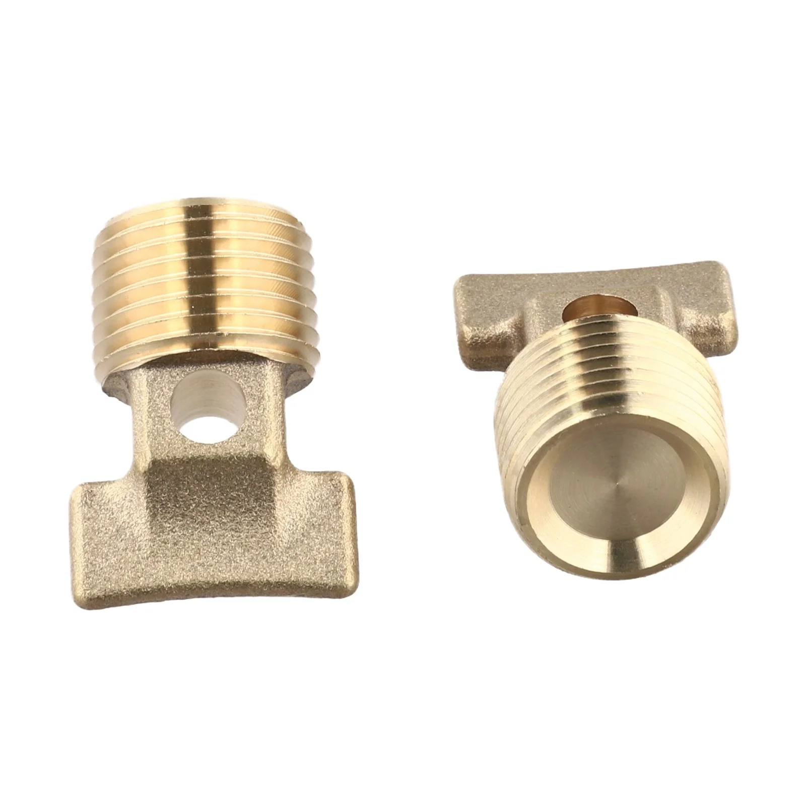 Boat Drain Stopper 12 Inch Brass 1/2 Inch NPT Thread Set of 4 Compatible with Most Standard Boat Hulls Secure Watertight Seal
