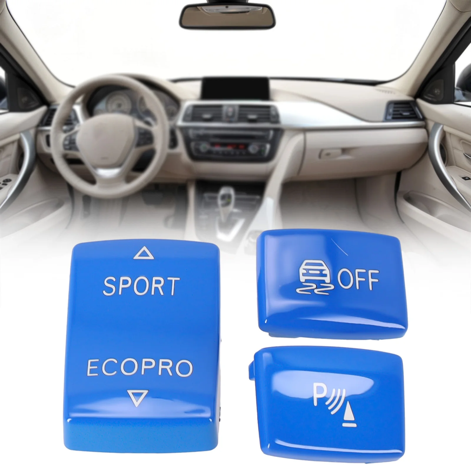 For ESP OFF & Sport Button Replacement Set Tailored Fitment for BMW\'s Popular Model Ranges Including the \'12 \'19 Years