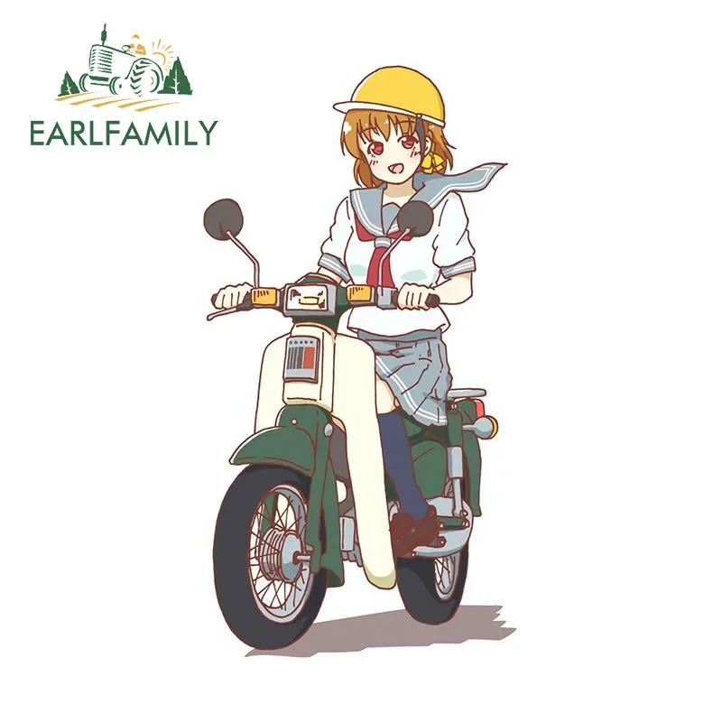 EARLFAMILY 13 см X 6,9 см для Kousaka Honoka аниме мотоциклетные наклейки для автомобиля для девочек водонепроницаемые простые наклейки Защита двери автомобиля