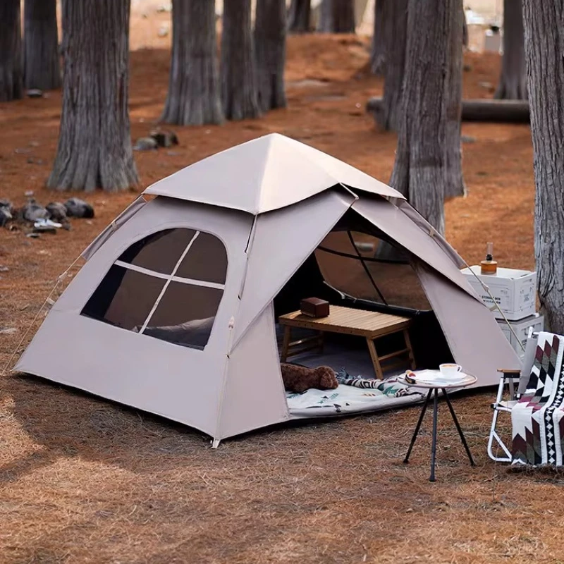 

Automatic Outdoor Camping Tent Portable Sunshade LightWeight Camping Tent Windproof Windbreaker Tente De Camping Outdoor Tent