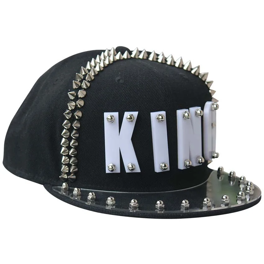 Men Caps Flat Hat Hip Hop Snapback Skull Baseball Cap Street Dance Caps Men Baseball Hat Sun Visor Gorras Casquette Kpop Hat