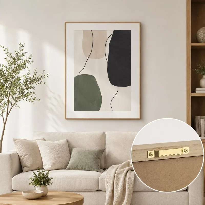 Reusable Frame Hardware for Concealed Hanging Concealed Picture Hanging Hardware Wall Mounts Frames Paintings DIY Home Decor Set
