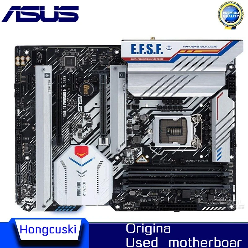 

Asus Z590 WIFI GUNDAM EDITION DDR4 Motherboard