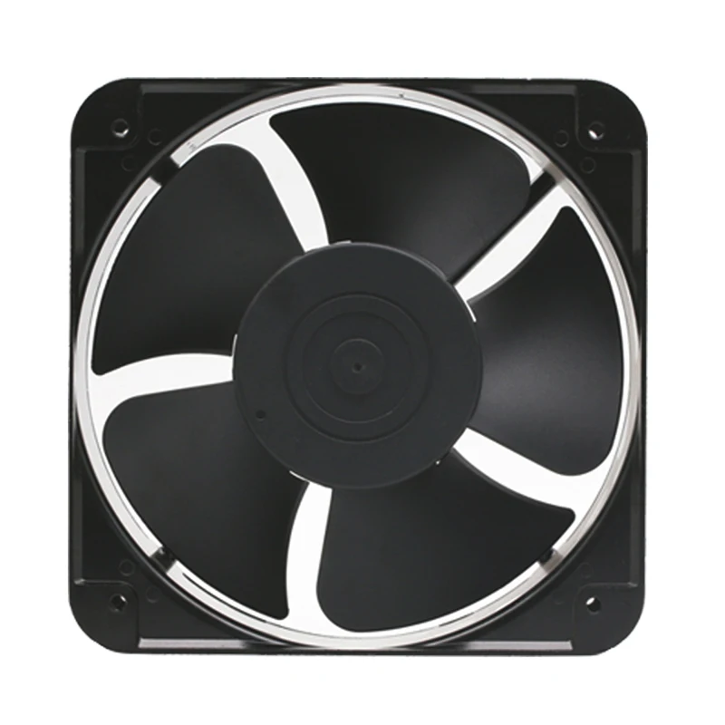 Ventola di raffreddamento assiale per armadio elettrico AC doppia sfera 200x200x60mm 200mm AC 220V