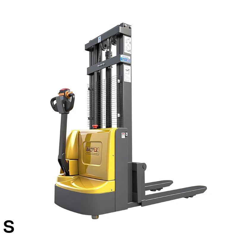 Customized 1.5T/2T Full Electric Pallet Truck Electric Pallet Jack Hydraulic Automatic Lift Forklift With Lead-acid Battery