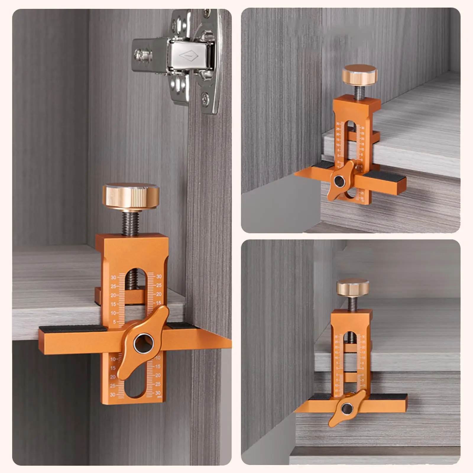 cabinet hardware jig- cabinet door mounting jig, uick cabinet door installation tool,Cabinet Door Installation Positioner