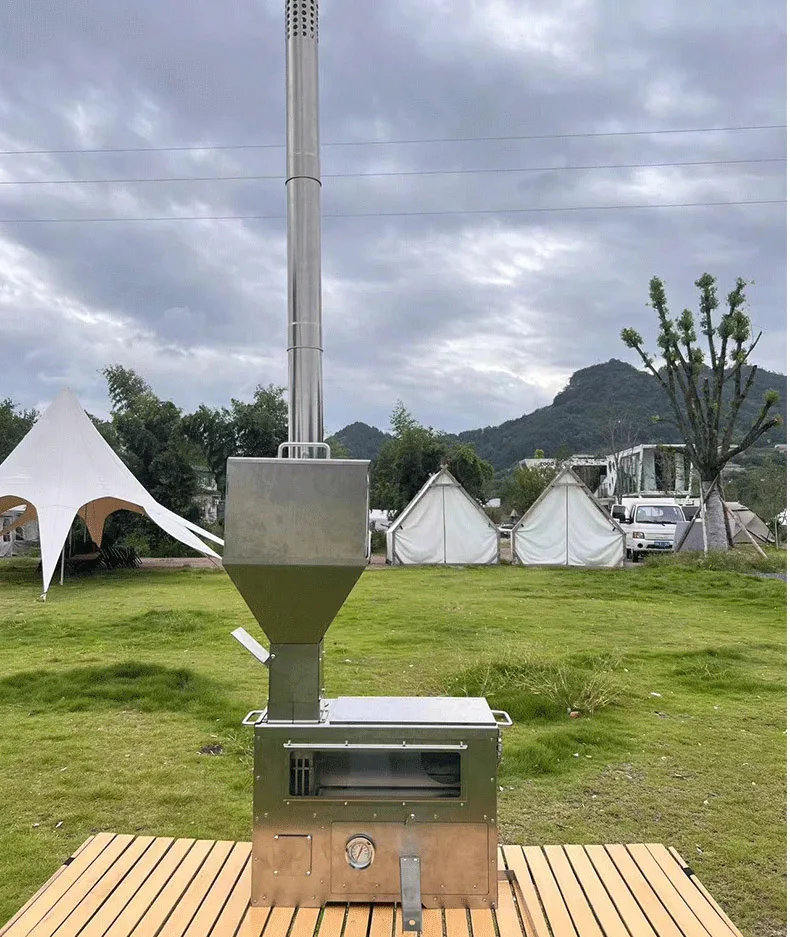 

Outdoor Camping Pellet Wood Stove Camping Heating Stove