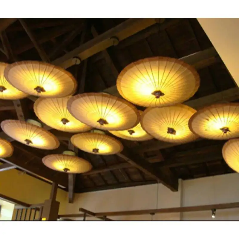 100cm Parasol Tradition Classical Oilpaper Decor Chinese Wooden Handle Hang Umbrella Culture Vintage Rain Umbrella Store