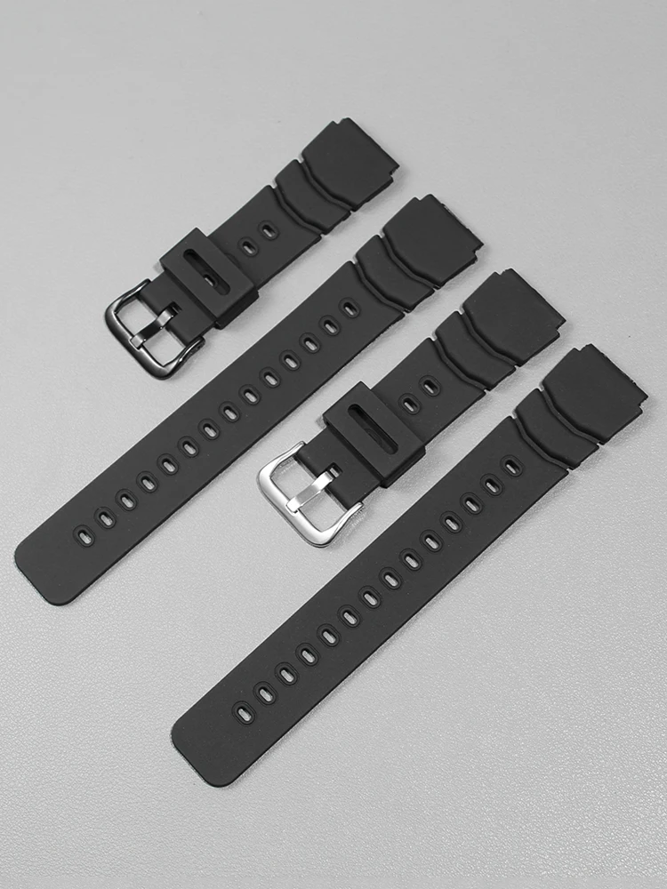 20mm Resin Watch Band for Casio Pro Trek PRT-40IS Waterproof Silicone Rubber Strap Replacement for Outdoor Sports Watch bracelet