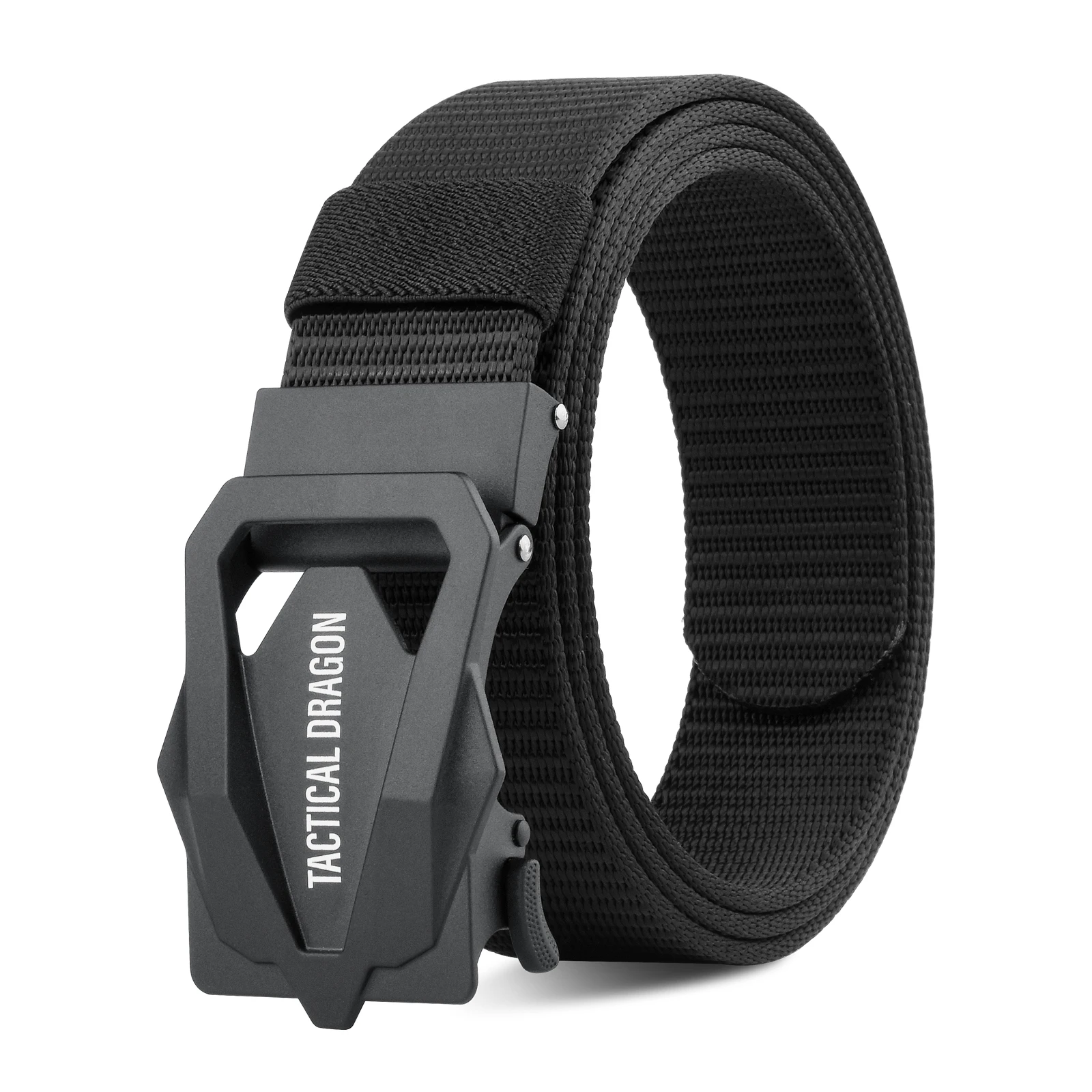 

Tactical Dragon brand thickened drum automatic buckle nylon belt - hot selling export men's universal business casual pants belt