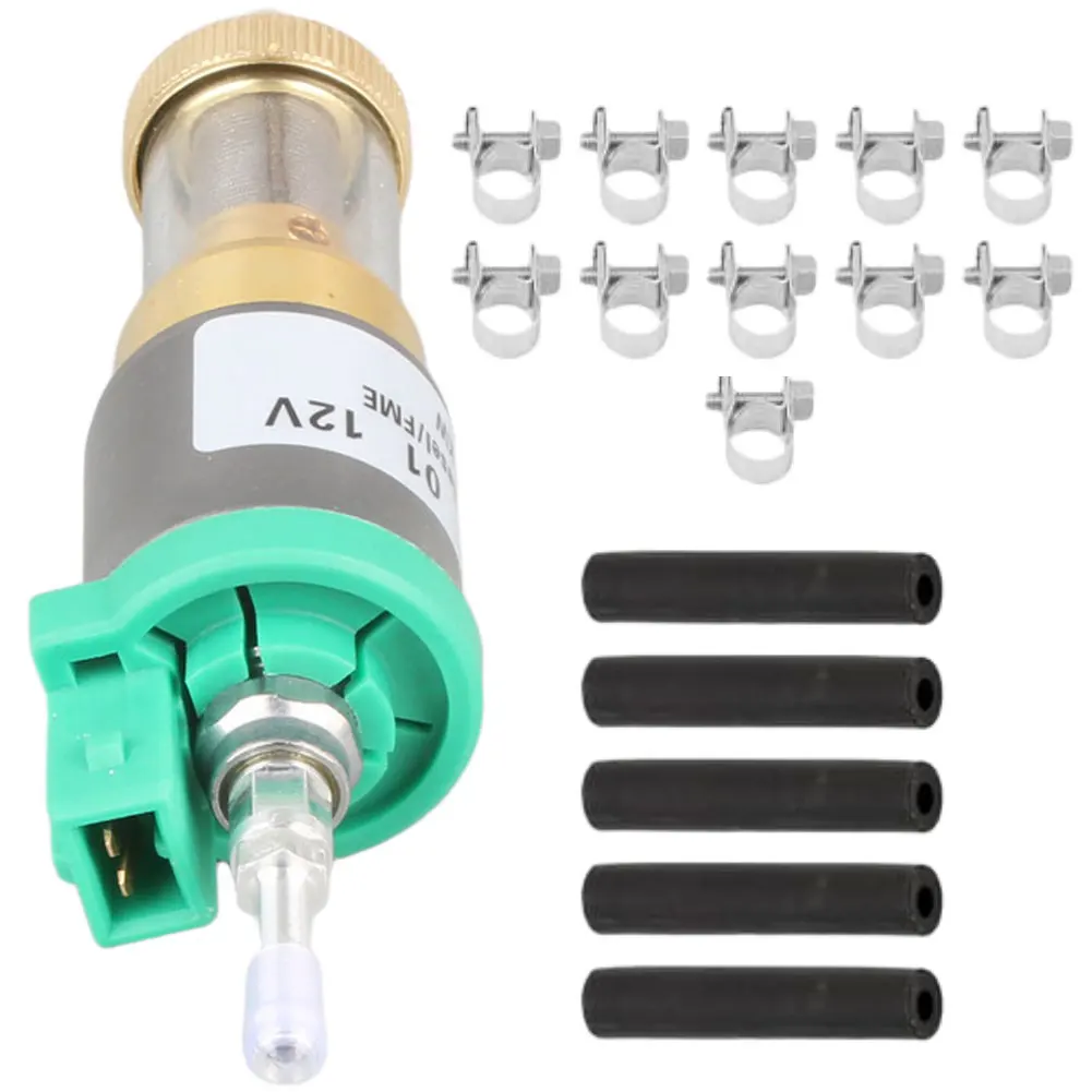 

Насос для дизельного отопителя 12В 22мл с прерывистым электронным импульсным управлением, совместимый с системами 12В, для использования в автодомах