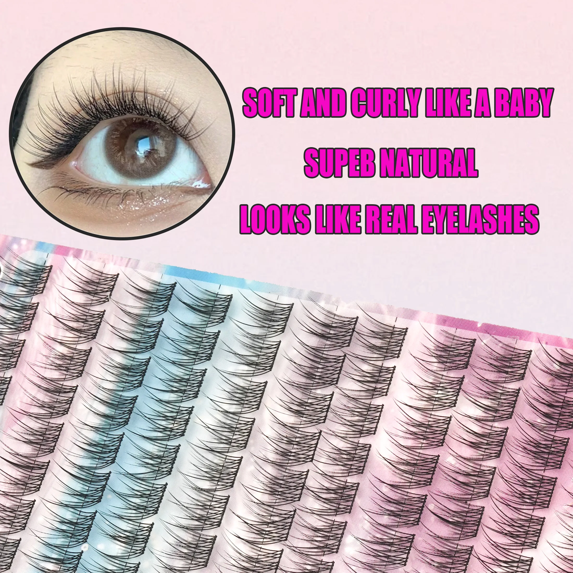 Extensions de cils segmentées - Eyelash Extension Supernatural avis et prix