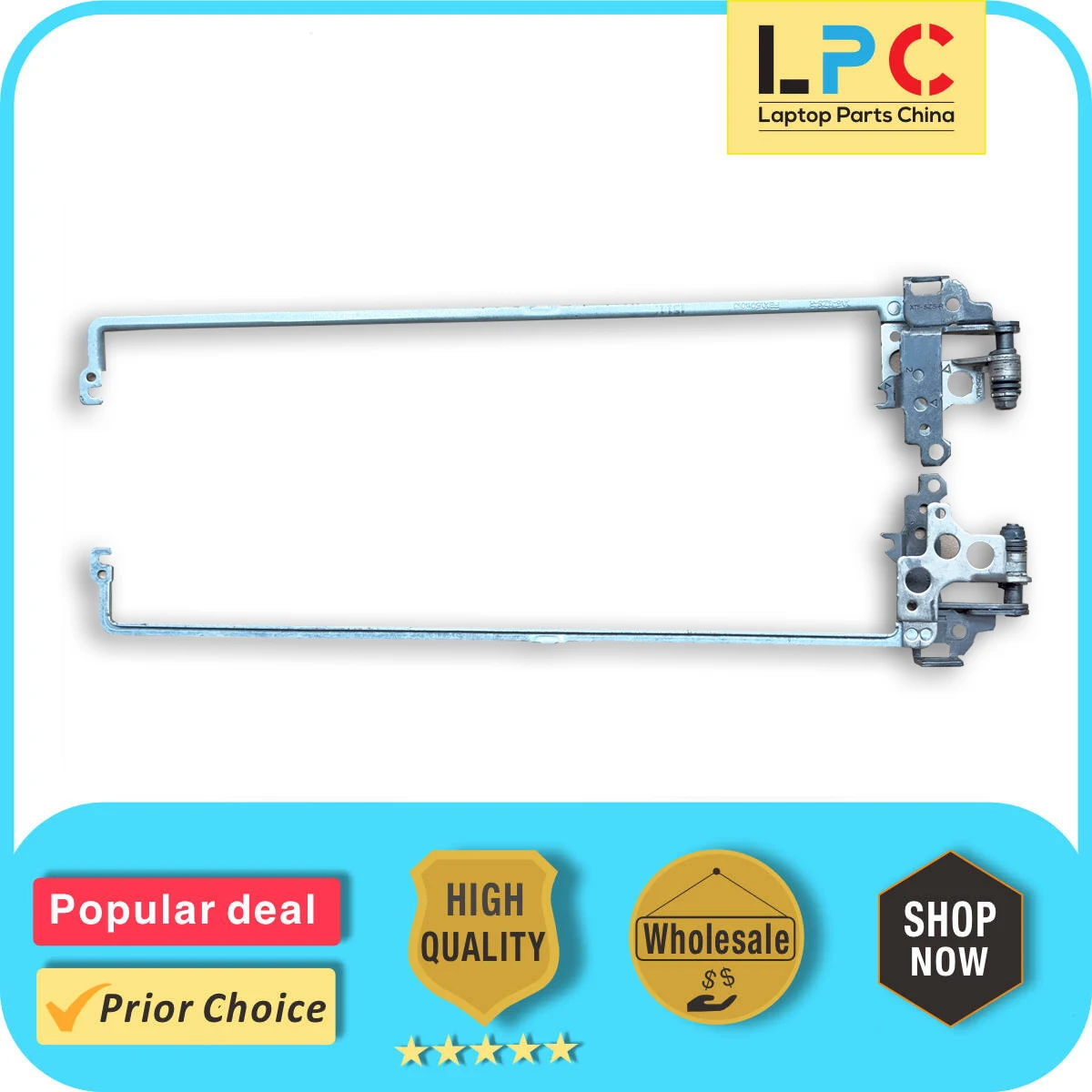 Laptop LCD Screen Hinges Left and Right Replacement for HP Pavilion 15-AB 15-AK 15 AB  P/N FBX15016010 FBX15015010