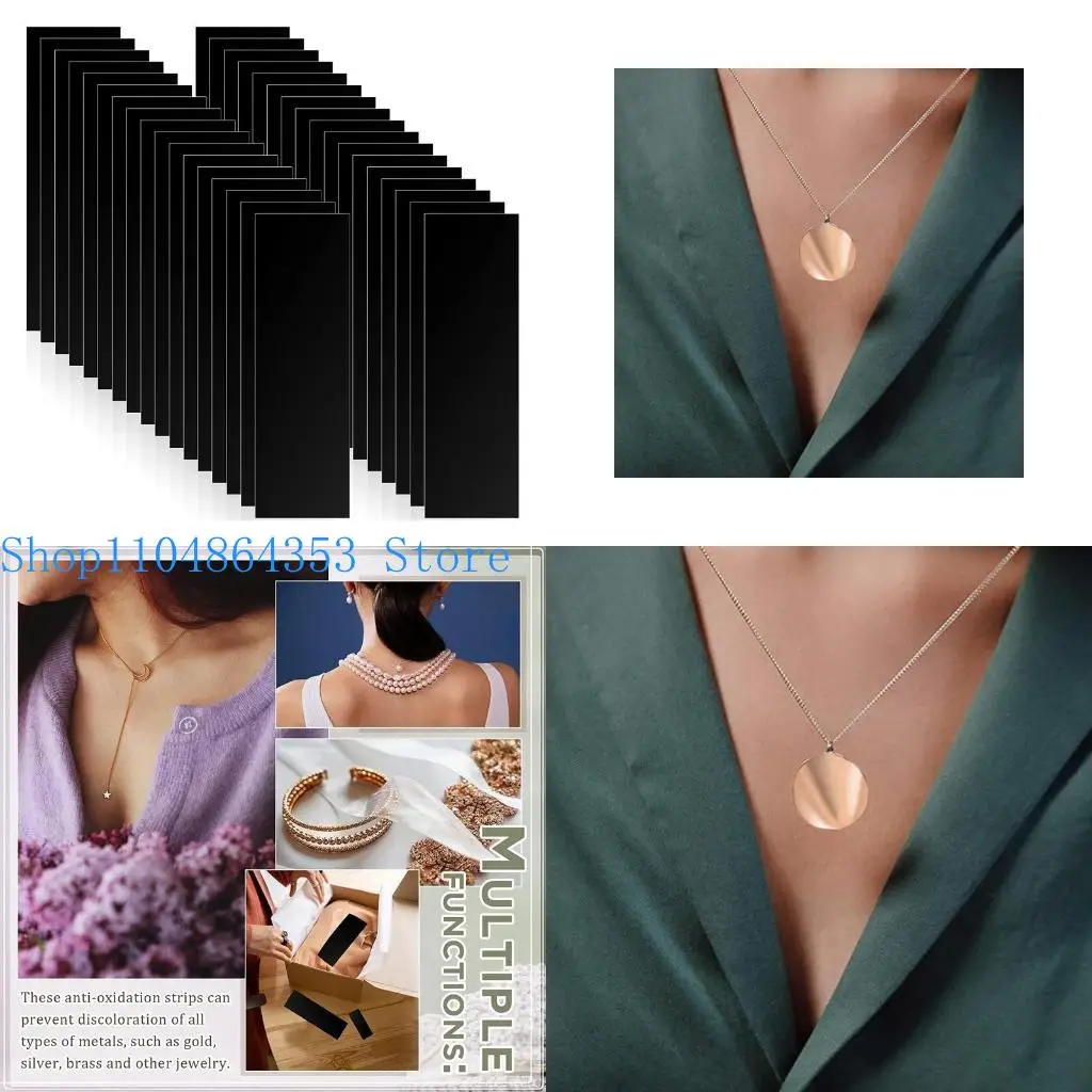 

652F 30 шт., полоски с защитой от потускнения, вкладки 7 x 2 дюйма, серебряные ювелирные изделия, защита от потускнения