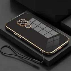 Plating Square Soft Phone Case For Motorola Moto E7 Plus EDGE 20 E20 E6S G10 G20 G30 G50 G60 G8 G9 Play Power Lite G82 G52 Cover