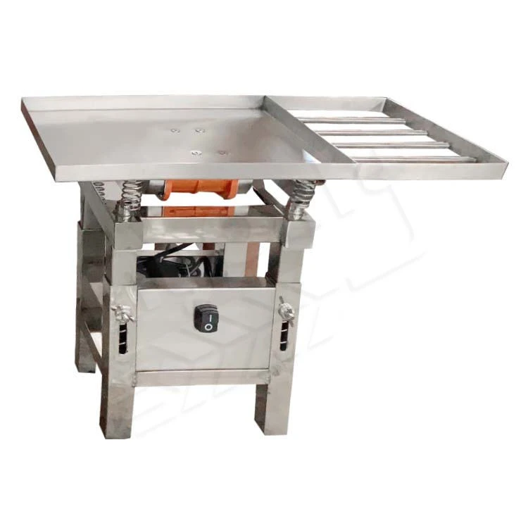 Commercial Chocolate Vibration Table Machine Adjustable Frequency Chocolate Shaking Table For Chocolate Mold Bubble Remover