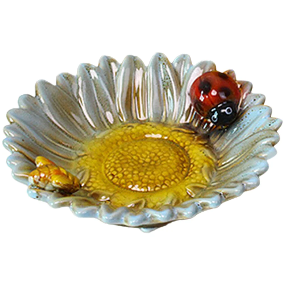 

Ceramic Insect Fruit Plate Creative Flower Soap Dish Bar Soap Holder Bathroom Decorative Tray Jewelry Dish Key Tray