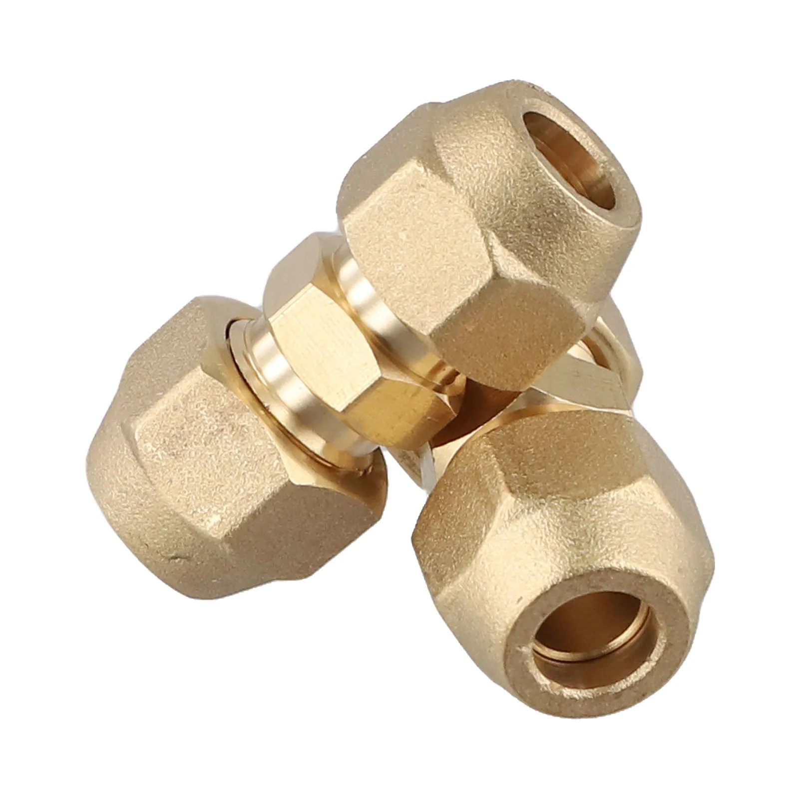 2 Stuks Airconditioning Koperen Pijp Connector Uitbreiding 1/4 "3/8" 1/2 "5/8" Draad Adapter Quick Joint Fittings Voor Airconditioning