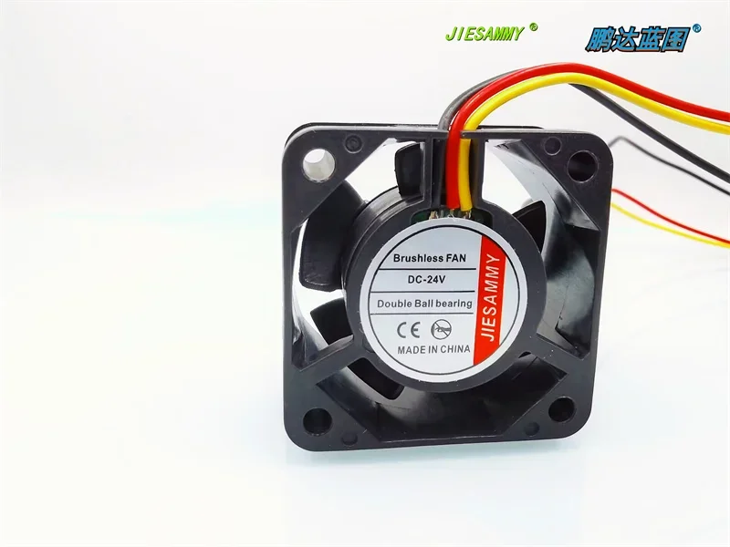JIESAMMY dual ball 4020 4CM RD alarm function 24V 0.08A frequency conversion high-speed cooling fan40*40*20MM