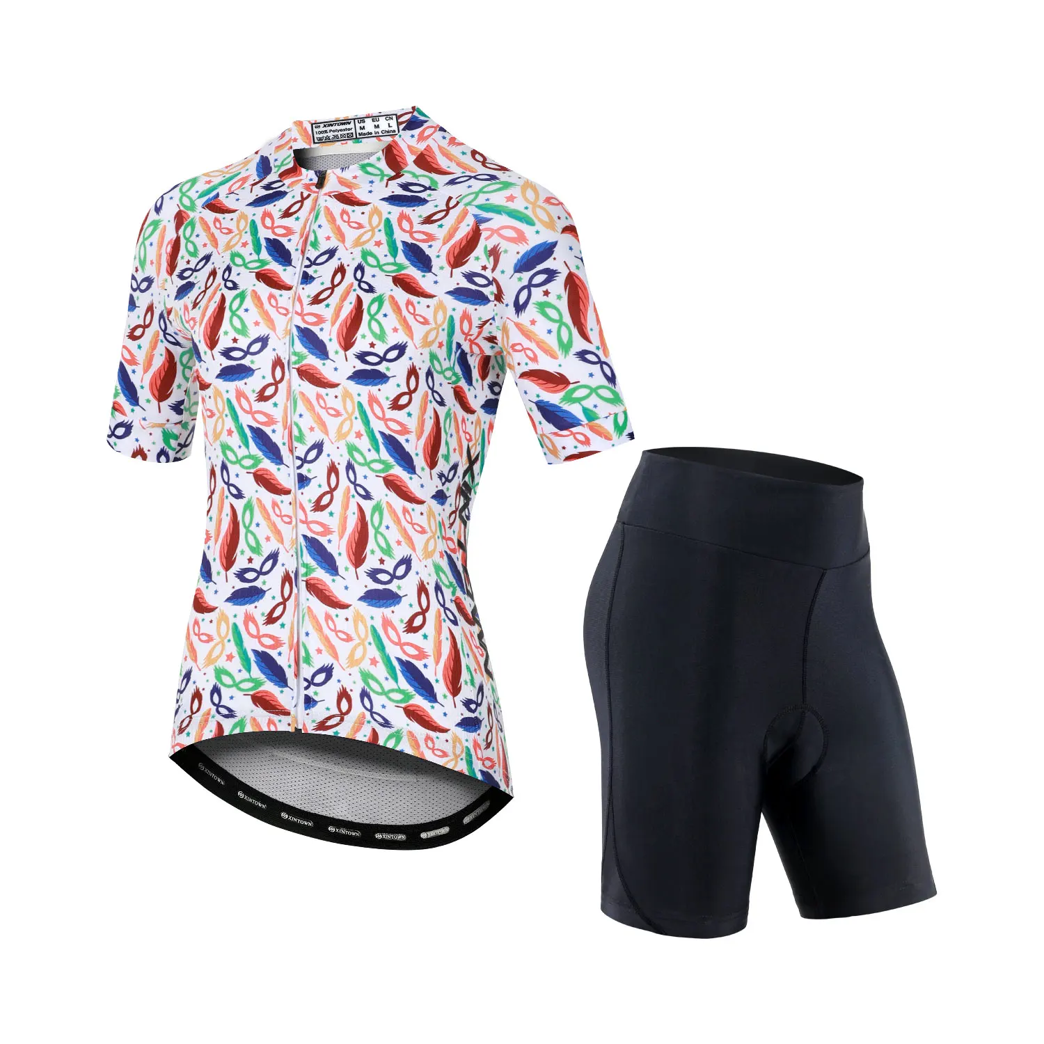 

Short Sleeve Cycling Jersey Set Summer Cycling Clothing MTB Bike Clothes Uniform Man Cycling Bicycle Suit Quick Dry Bike Jersey