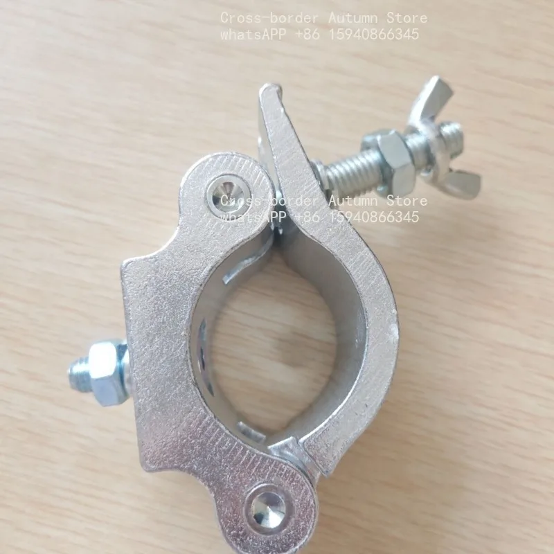 Universal hook, single ring buckle, 500 kg load-bearing aluminum profile hanging hook, stage tool hardware accessories