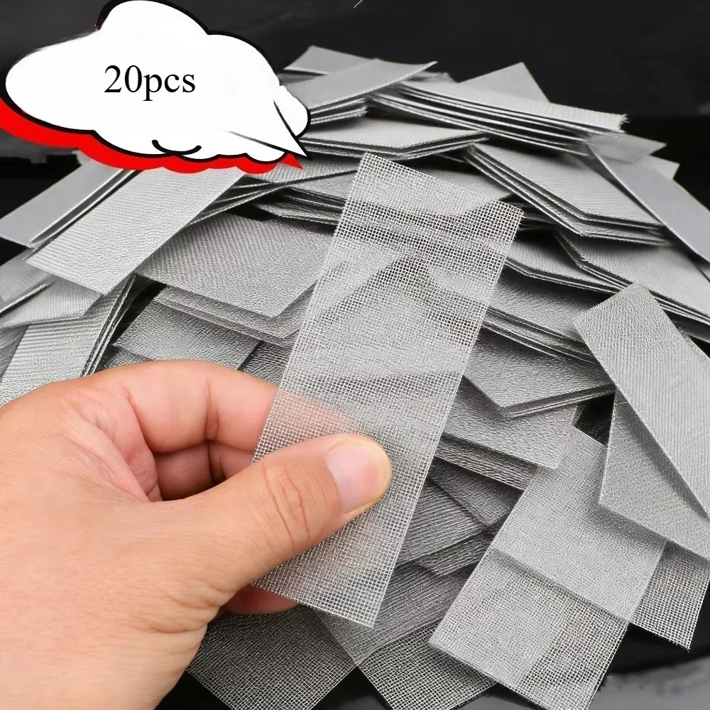 10/20 Pcs 15x5cm Stainless Bumper Repair Mesh Welding Net Universal Auto Plastic Crack Hole Fix Wire Screen for Car Body Patch
