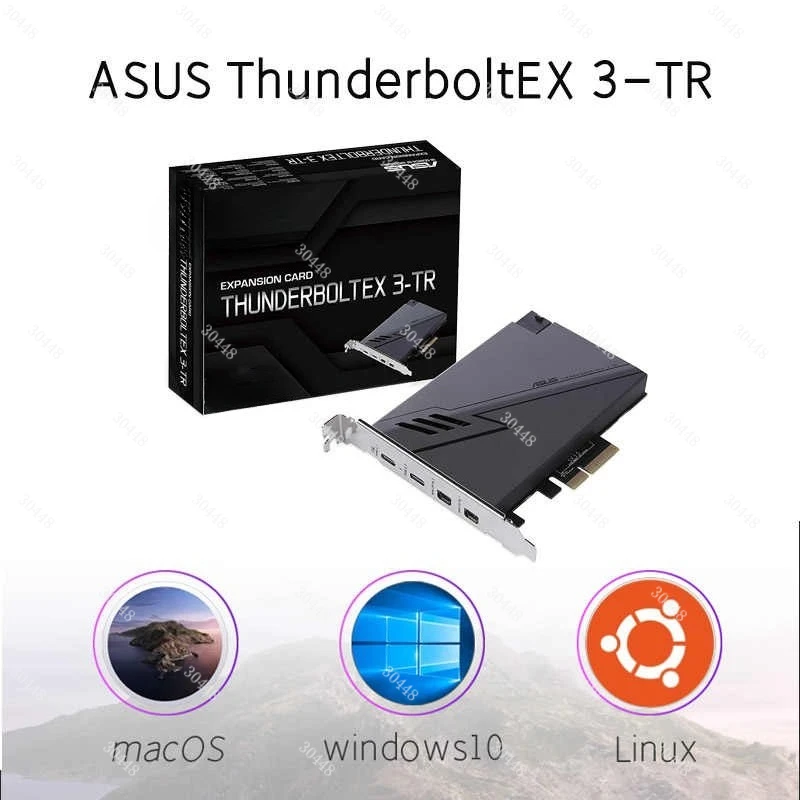 Thunderbolt 3 Expansion Card PCIe Adapter Compatible with Thunderbolt 2 Apollo Sound Card for 690 790 Motherboard