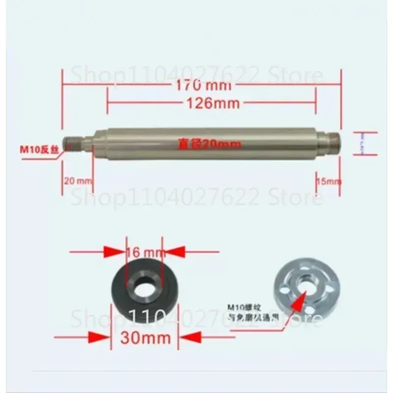 forM14x1mm M14 Thread Spindle Shaft BarShank Pulley Bearing DIYWood Lathe Cutter Headstock Fit Chuck K01-50 K02-50 K01-65 K02-65