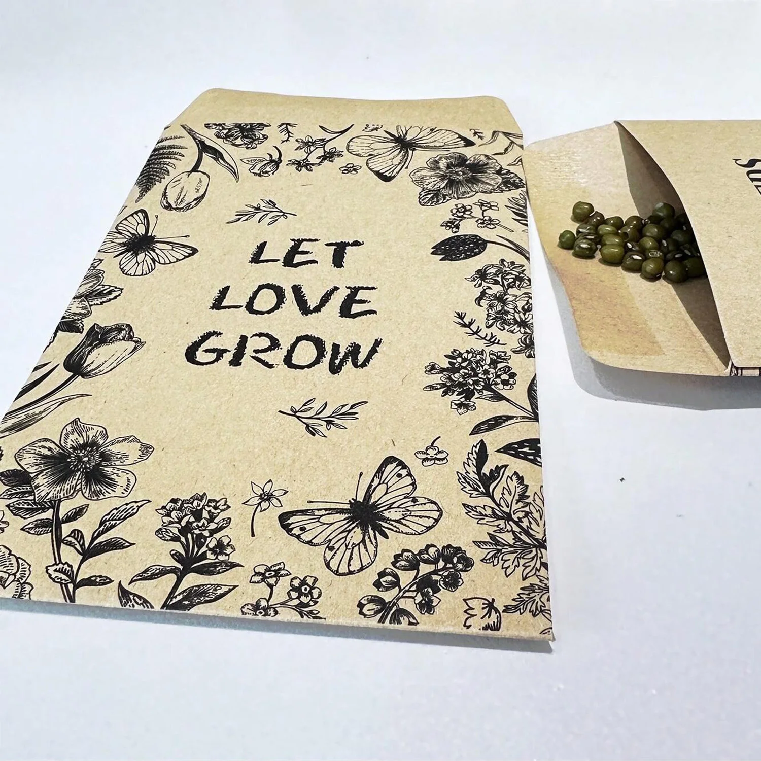 10/100/200 قطعة مغلفات البذور السائبة 3.15x4.72 في عبوات البذور المغلفات ذاتية اللصق ورقة كبيرة عملة المغلفات البذور القابلة للإغلاق