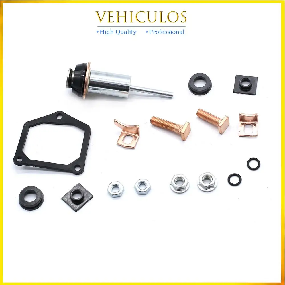 1set Starter Solenoid Repair Rebuild Kit Contacts Part 228000-6660 228000-6662 053660-7120 For Tundra Baja Tacoma Sequoia Accord